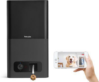 Wifi pet camera and treat dispenser